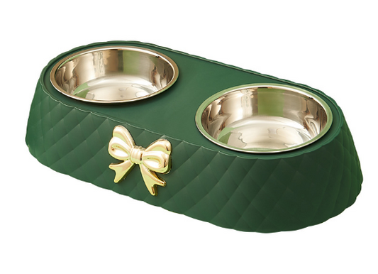 Favorite Pet Bowl with Elevated Stainless Steel Design