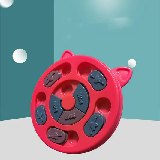 Interactive Cat and Dog Slow Feed Relief Plate